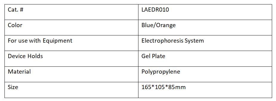 Electrophoresis Gel Plate Drying Rack