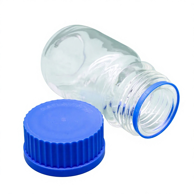 Laboratory Blue Cap Sample Bottle Laboratory Blue Cap Sample Bottle