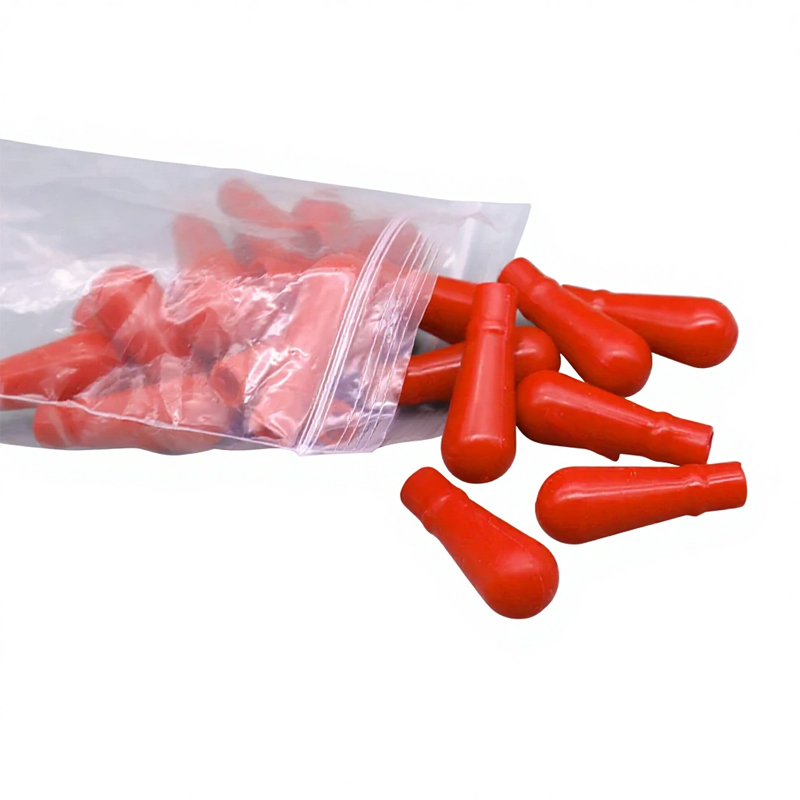 Laboratory Red Latex Caps Laboratory Red Latex Caps