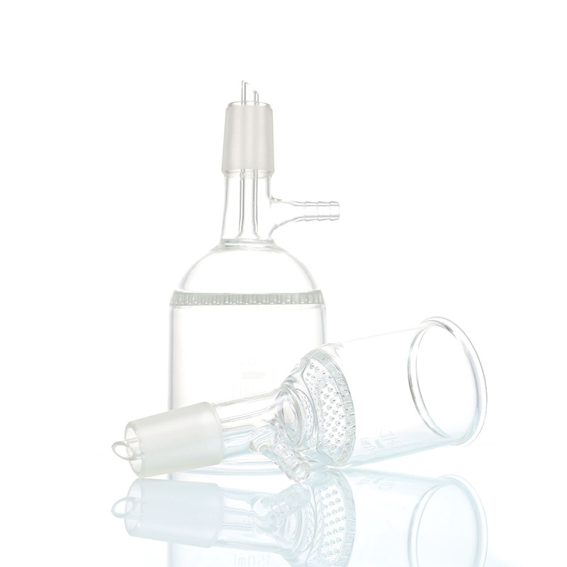 Glass Plate Buchner Filtration Funnel 