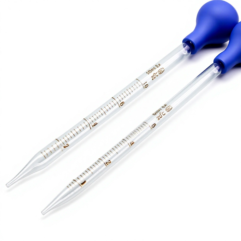 Professional Glass Dropper with Rubber Bulb