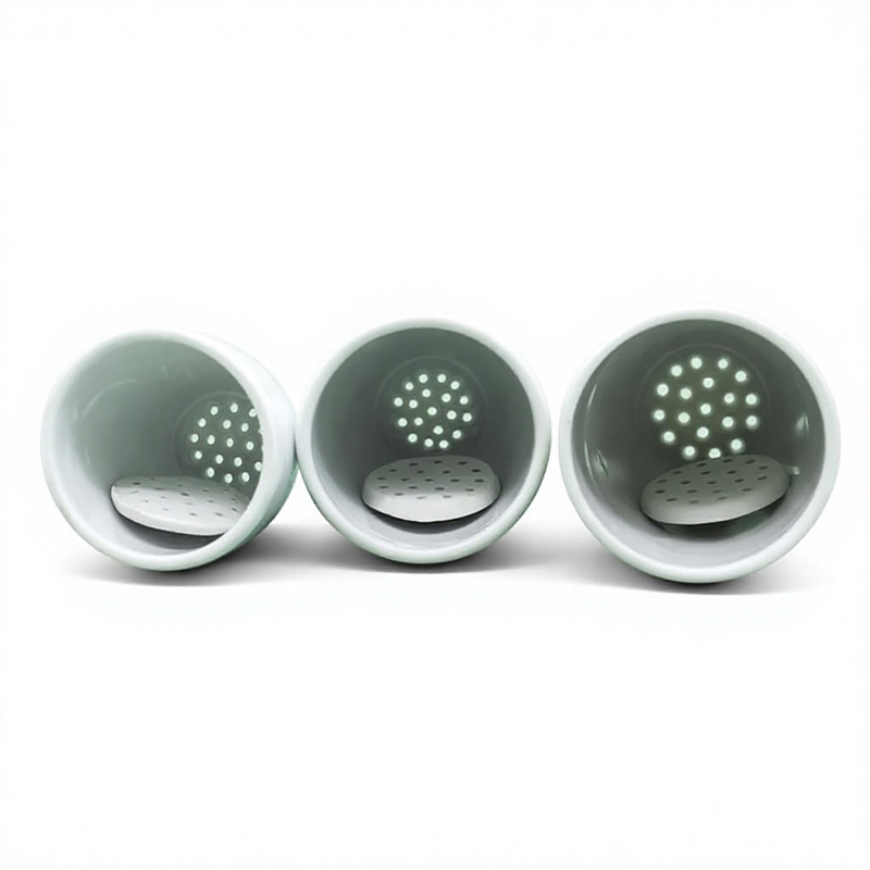 25ml 30mL 50mL Crucibles Gooch with Lid Perforated Base